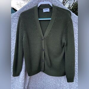 Old Navy Forest Green Women's Cardigan